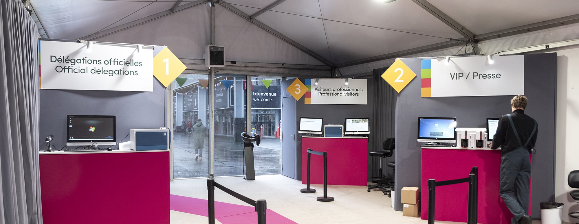 Visiteurs professionnels du Salon de l'Agriculture